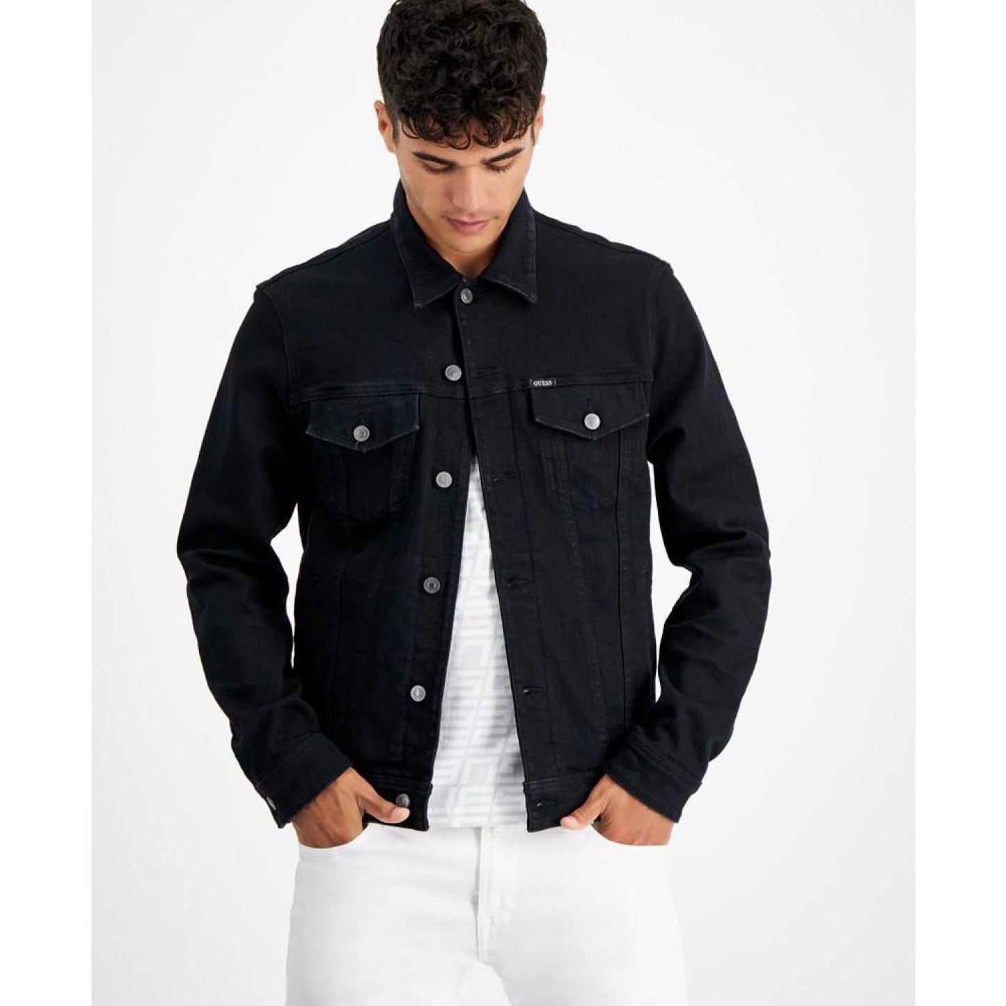 Men's Eco Dillon Regular-Fit Denim Jean Jacket