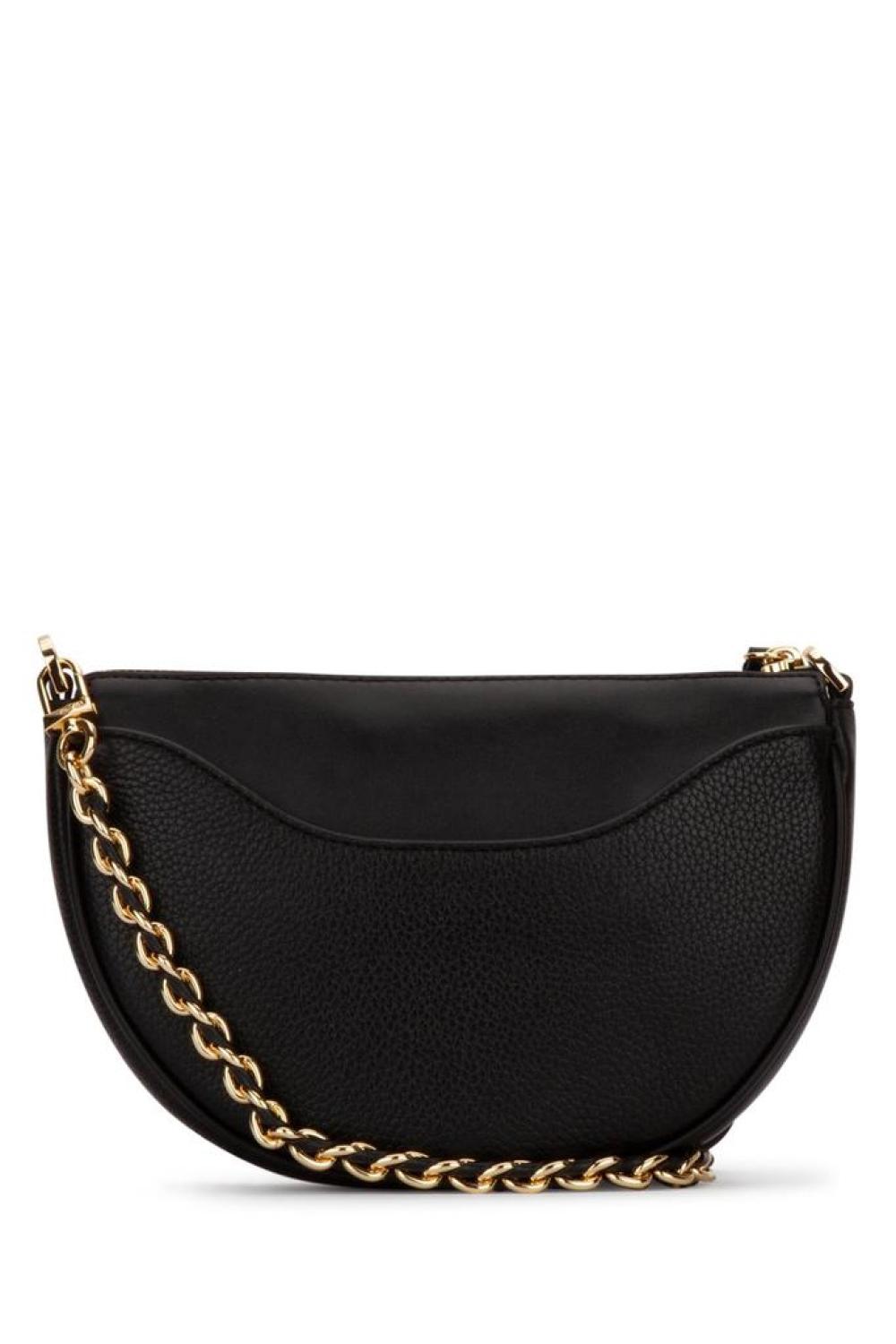 Michael Michael Kors Logo Plaque Zip-Up Shoulder Bag