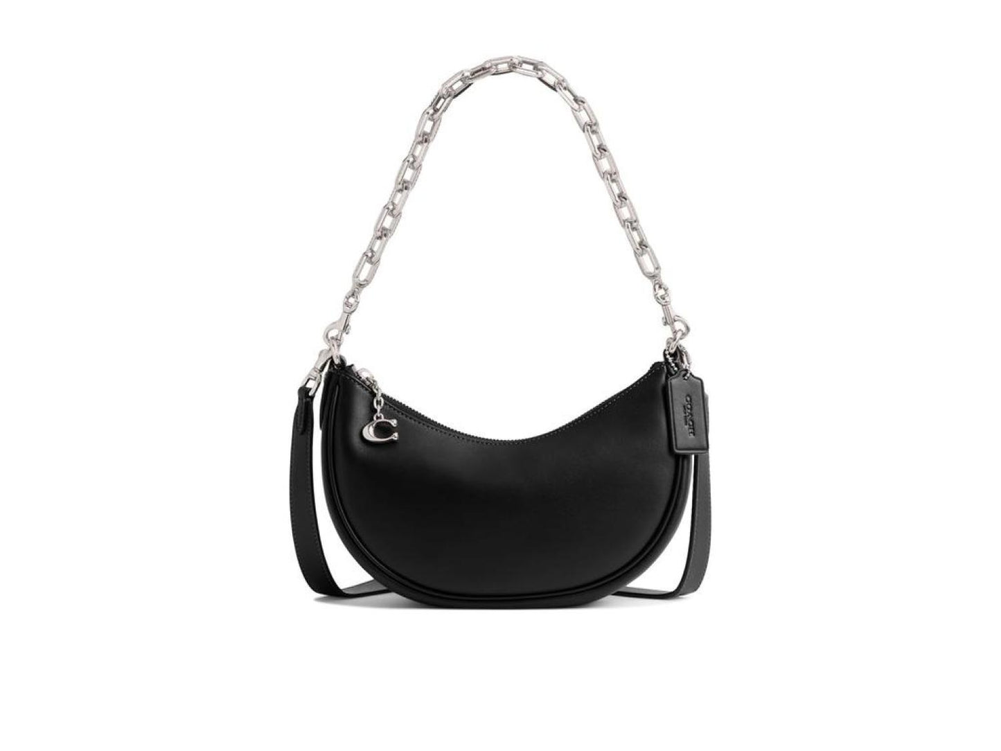 Glovetanned Leather Mira Shoulder Bag with Chain