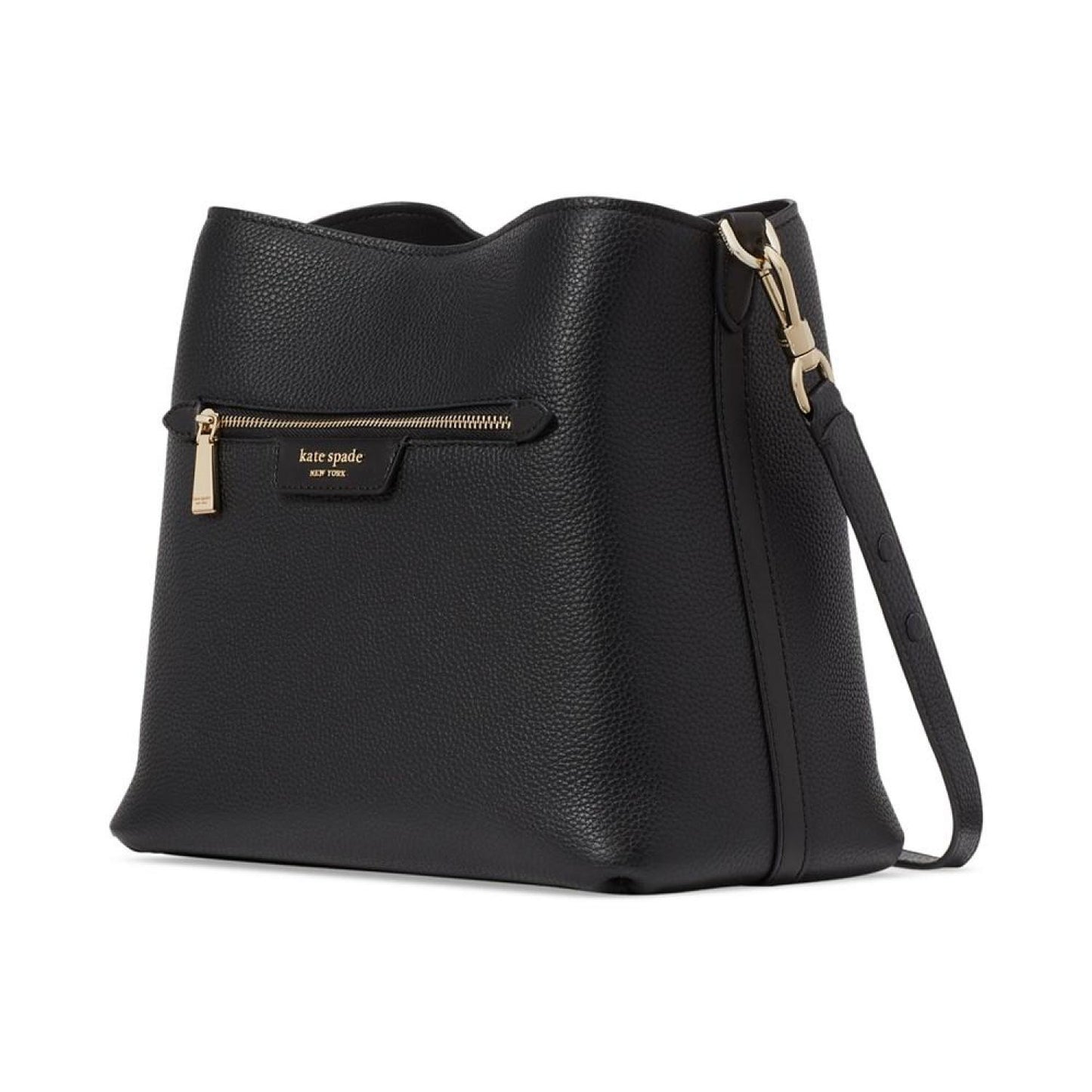 Hudson Pebbled Leather Small Shoulder Bag