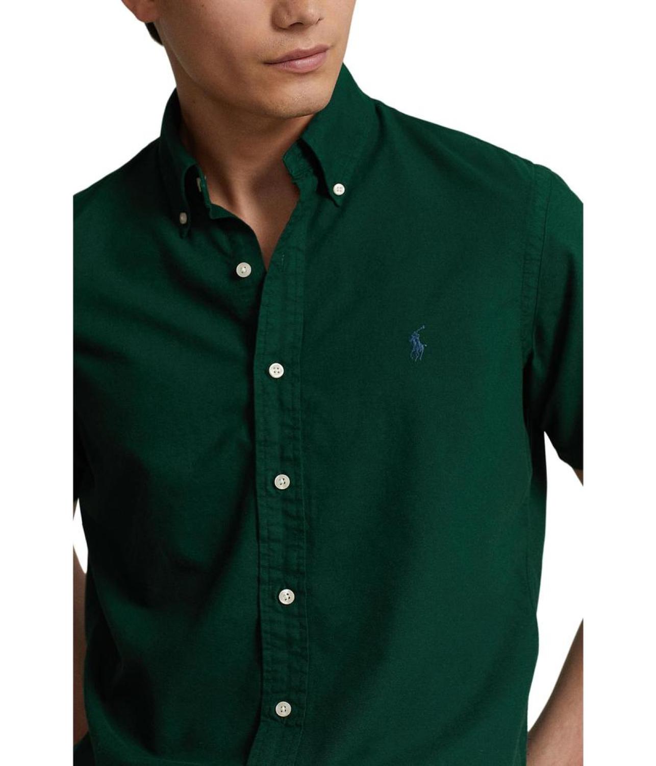 Classic Fit Garment-Dyed Oxford Shirt