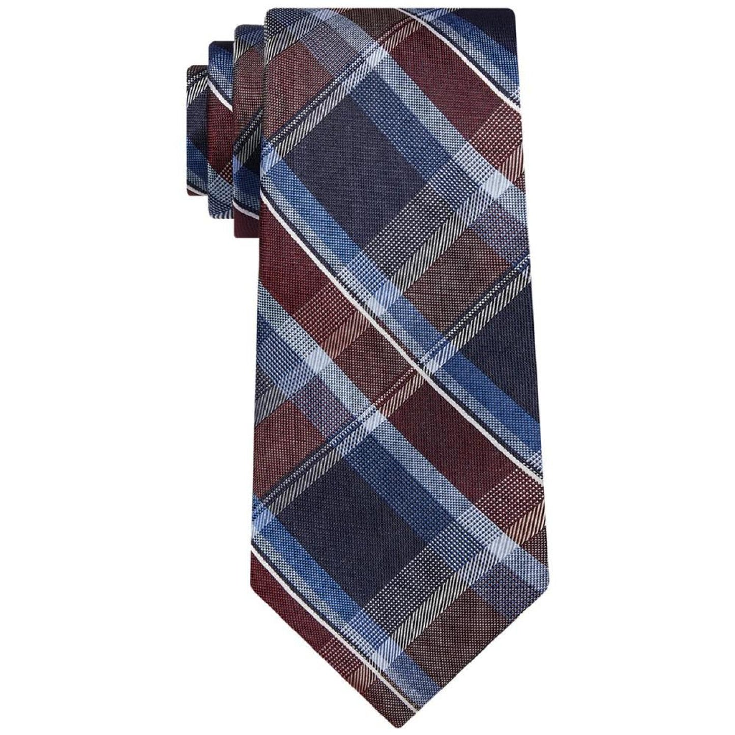 Men's Classic Design Exploded Plaid Tie