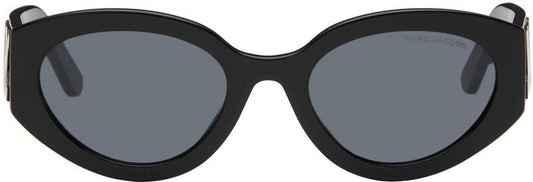 Black Oval Sunglasses