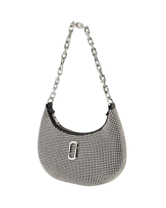 The Small Curve Shoulder Bag - Marc Jacobs - Mesh - Silver