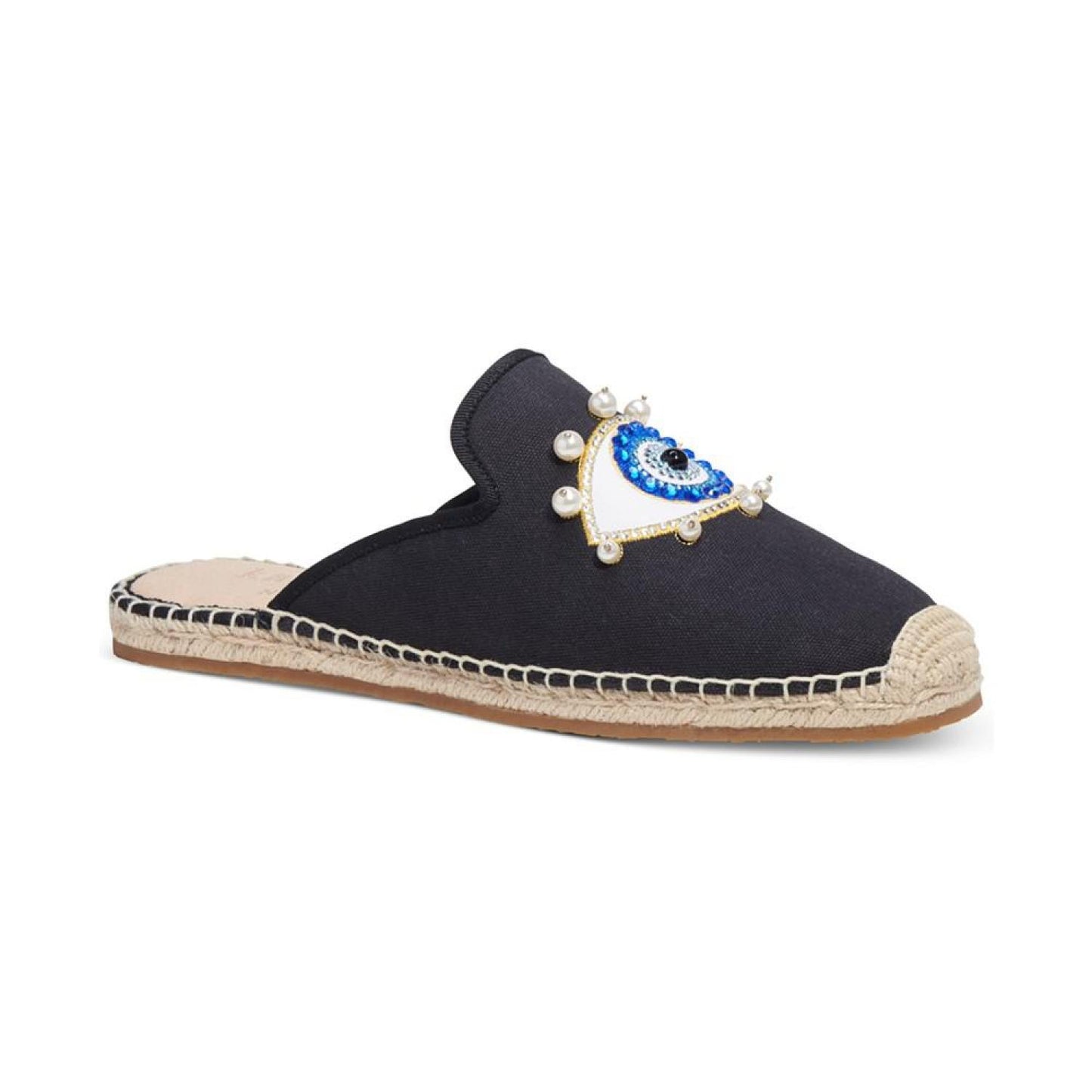 Women's Azura Evil Eye Espadrille Mule Flats