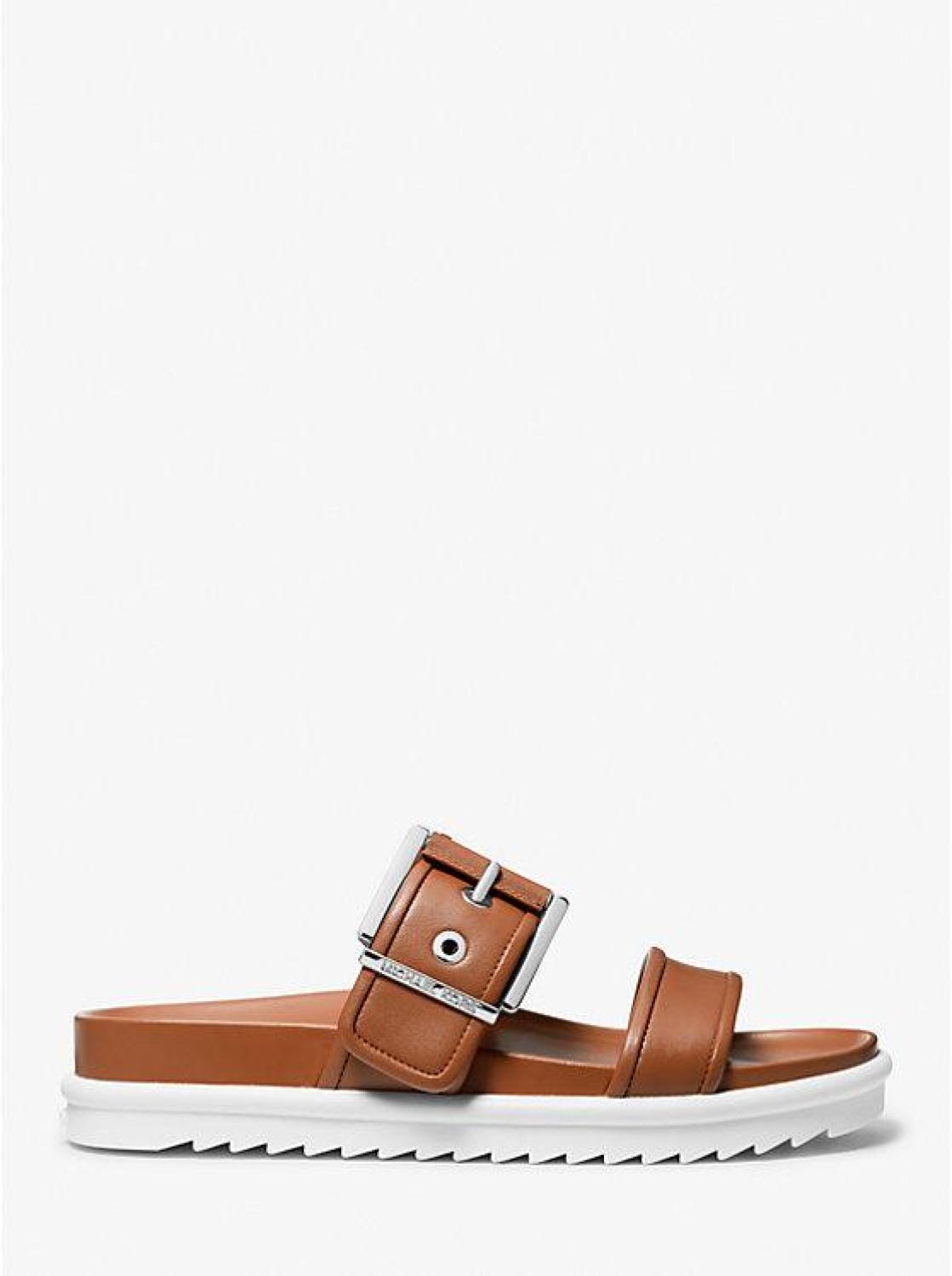 Colby Leather Slide Sandal