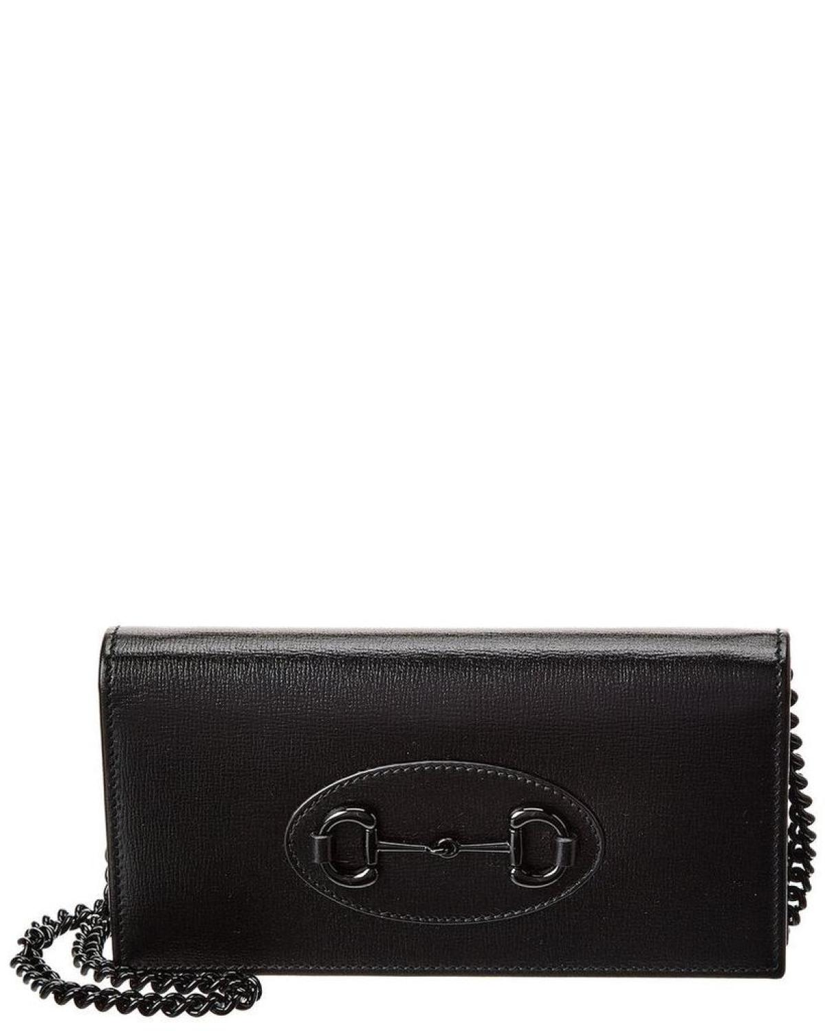 Gucci Horsebit 1955 Leather Wallet On Chain