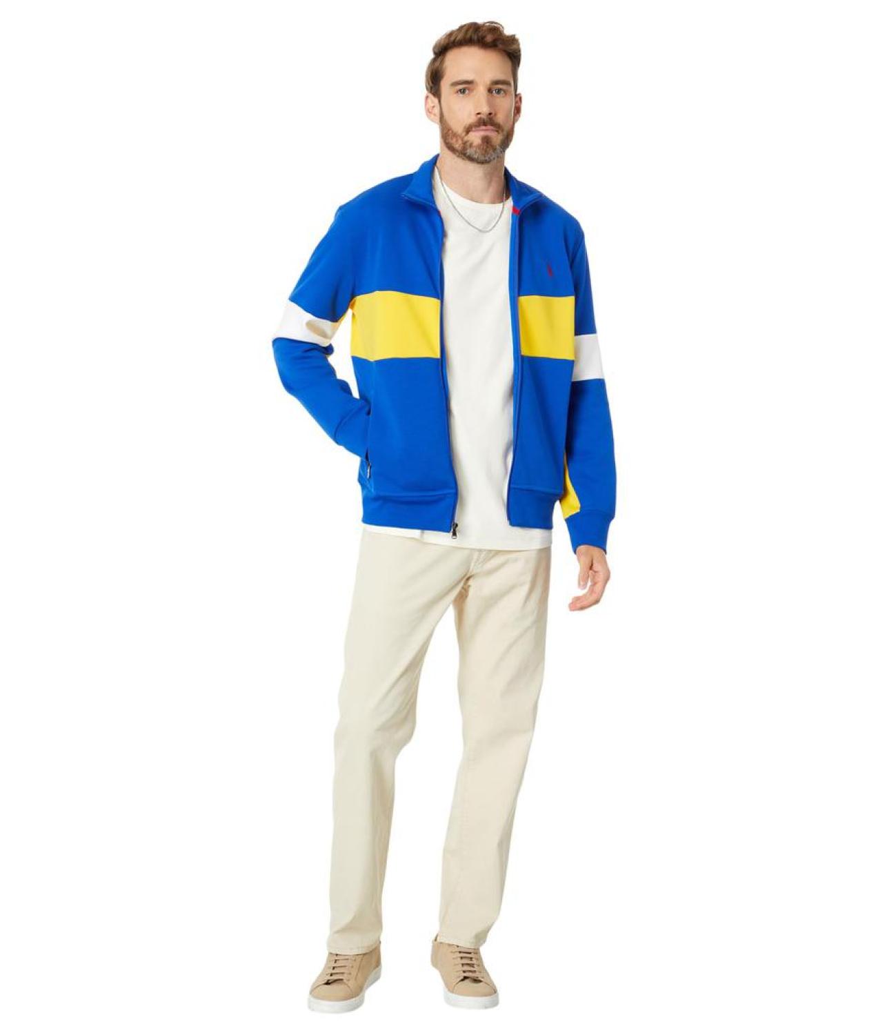 Double-Knit Track Jacket