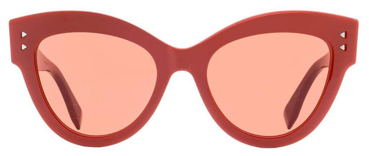 Fendi Women's Cat Eye Sunglasses FF0266S C9AU1 Maroon 52mm