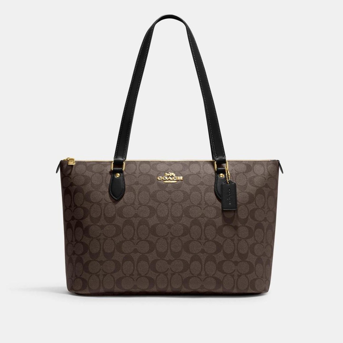 Coach Outlet Gallery Tote In Signature Canvas