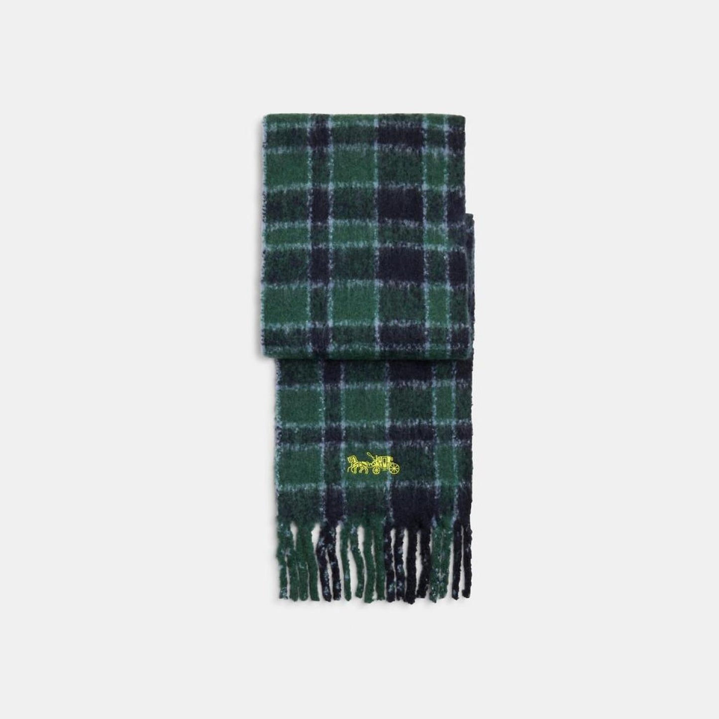 Coach Outlet Classic Plaid Oversized Muffler