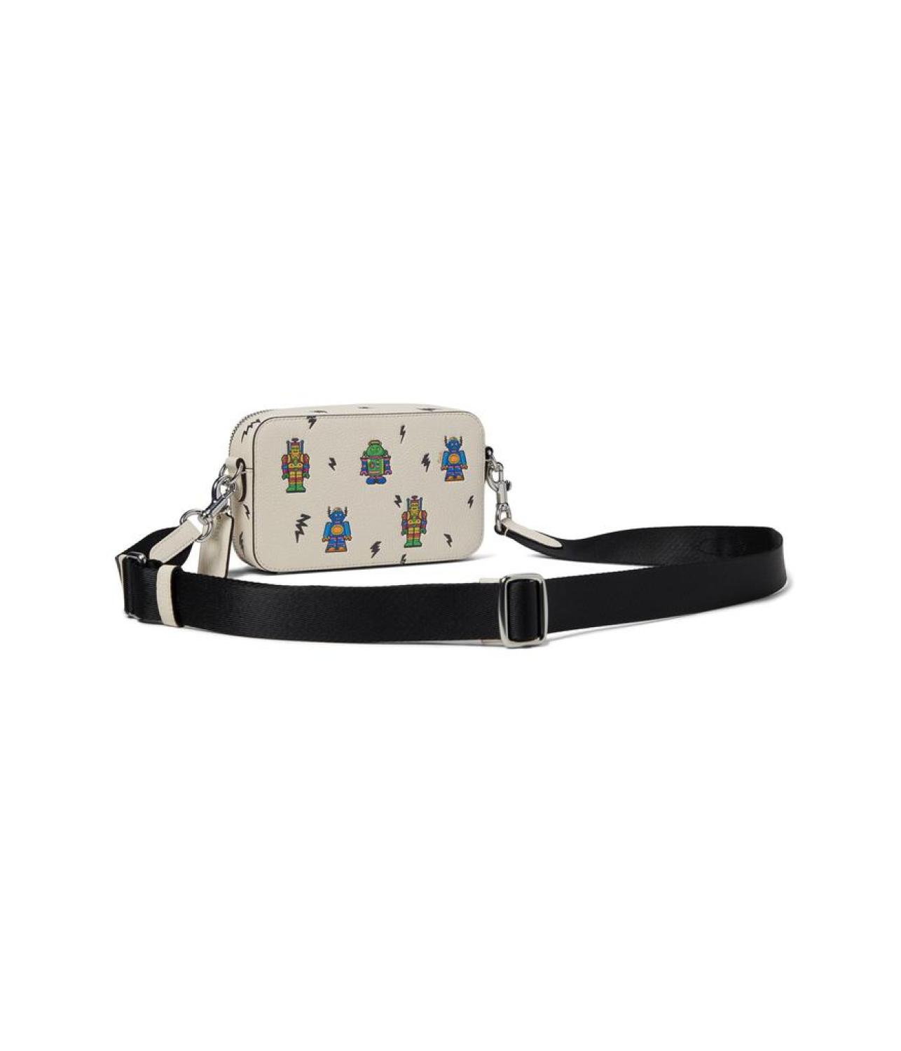 Charter Slim Crossbody in Robot Printed Leather