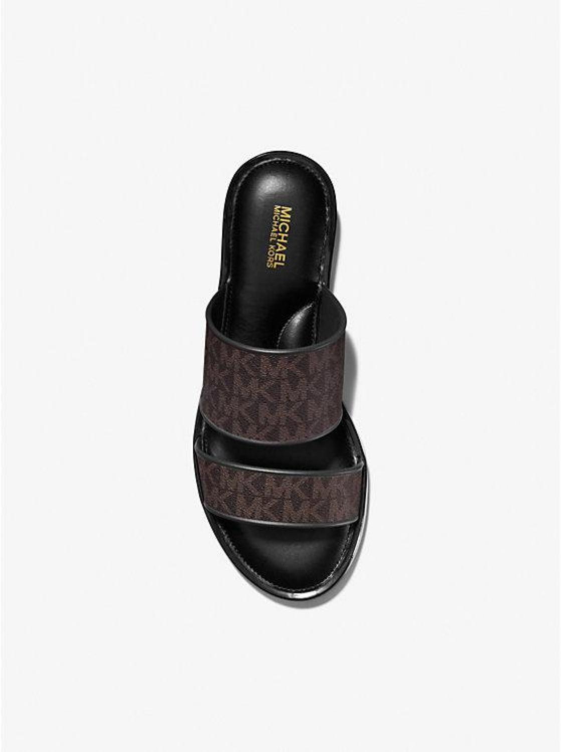 Kennedy Logo PVC Slide Sandal