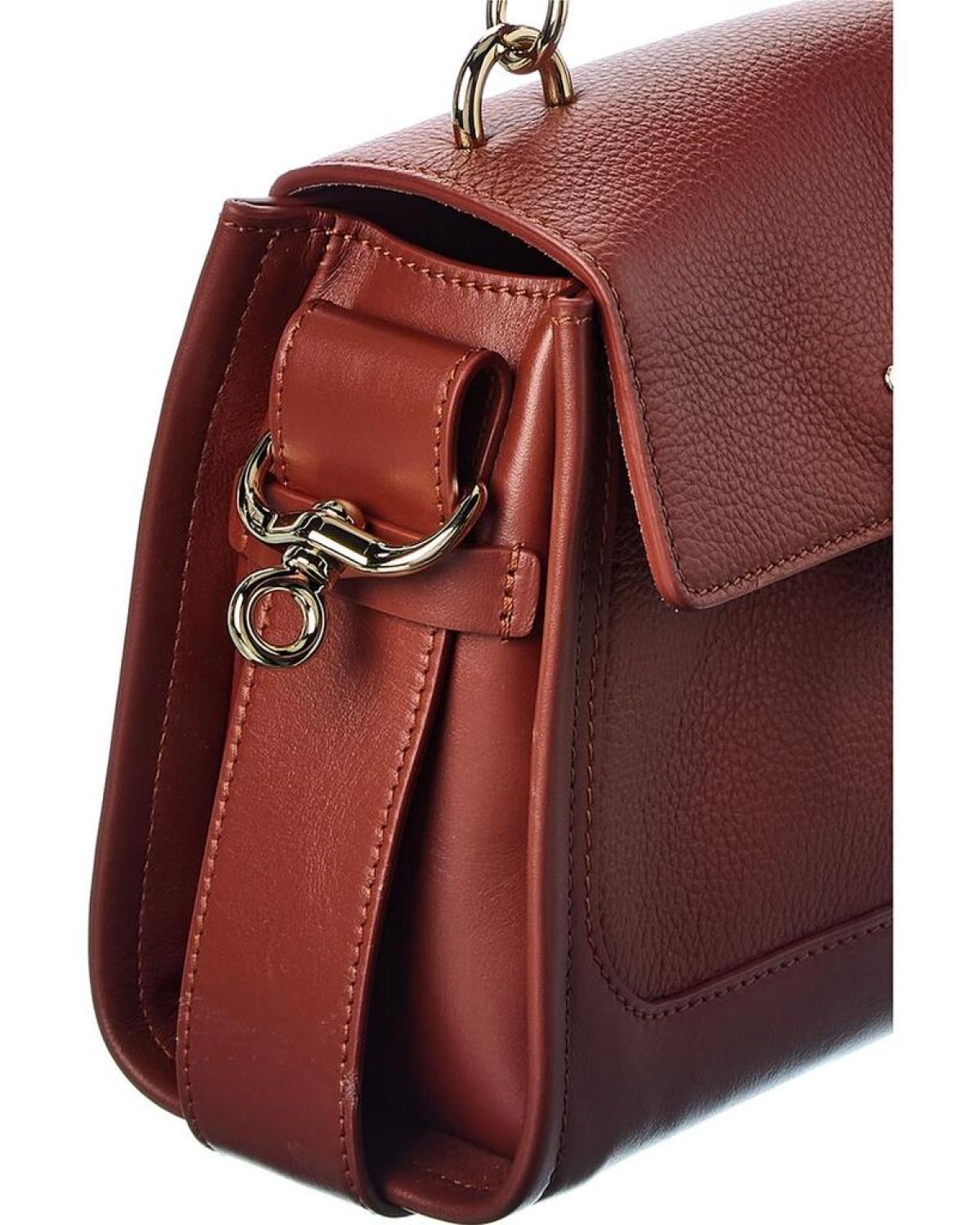 Chloé Tess Day Mini Leather Shoulder Bag