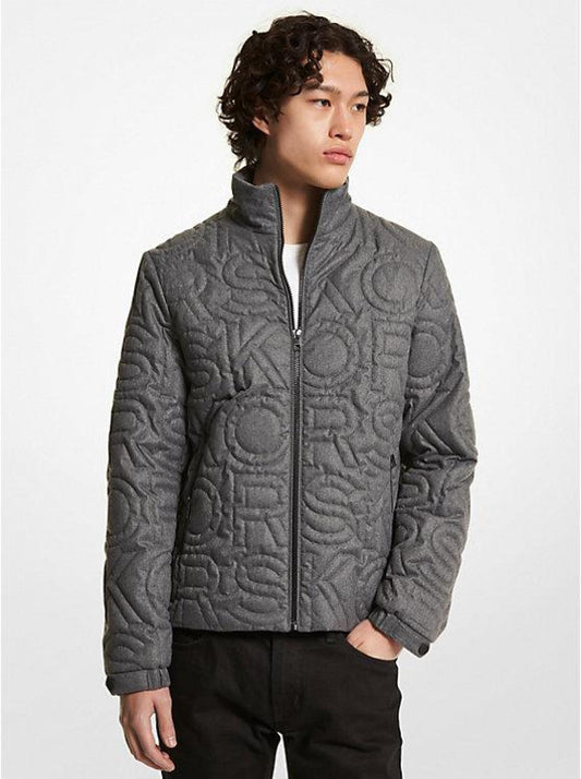 Logo Quilted Jacket