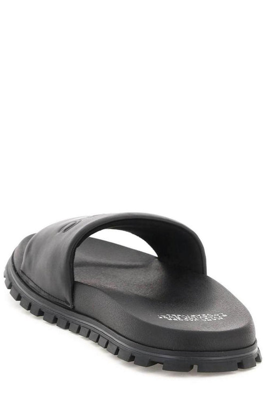 Marc Jacobs Logo-Embossed Slip-On Slides