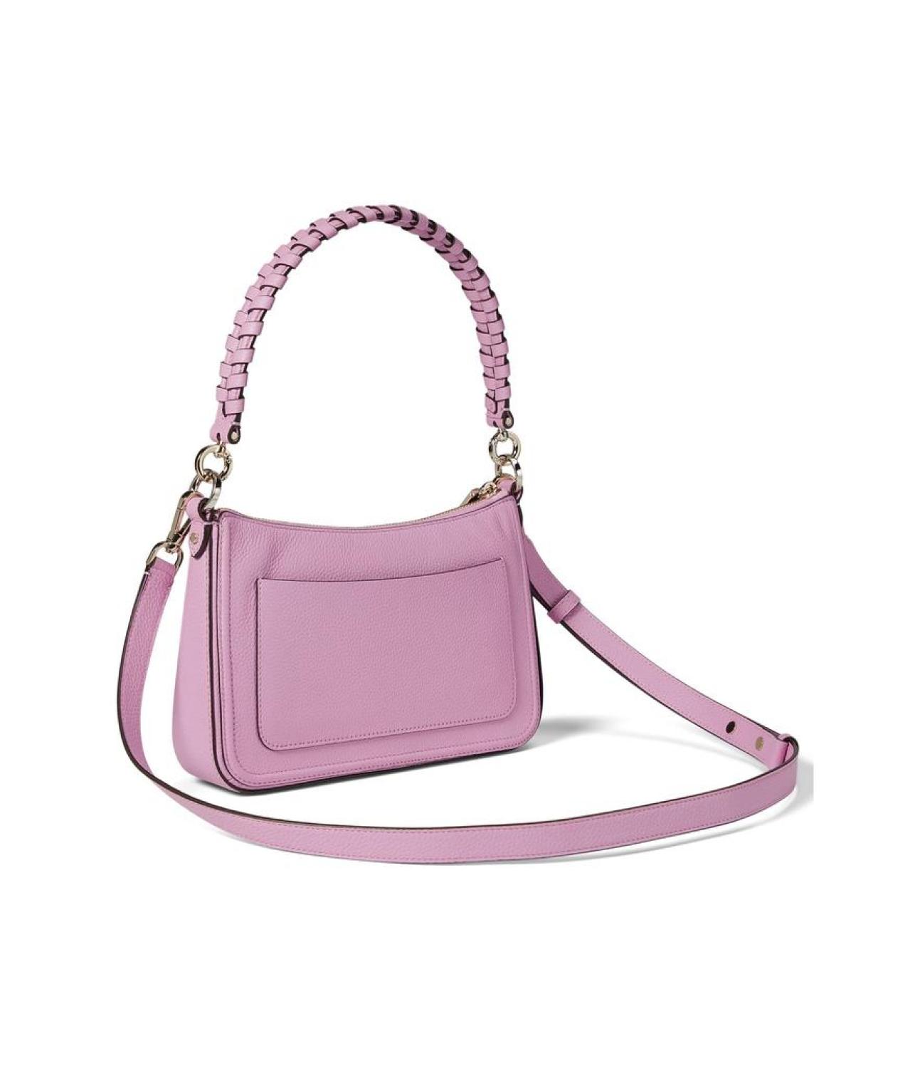 Hudson Pebbled Leather Medium Convertible Crossbody