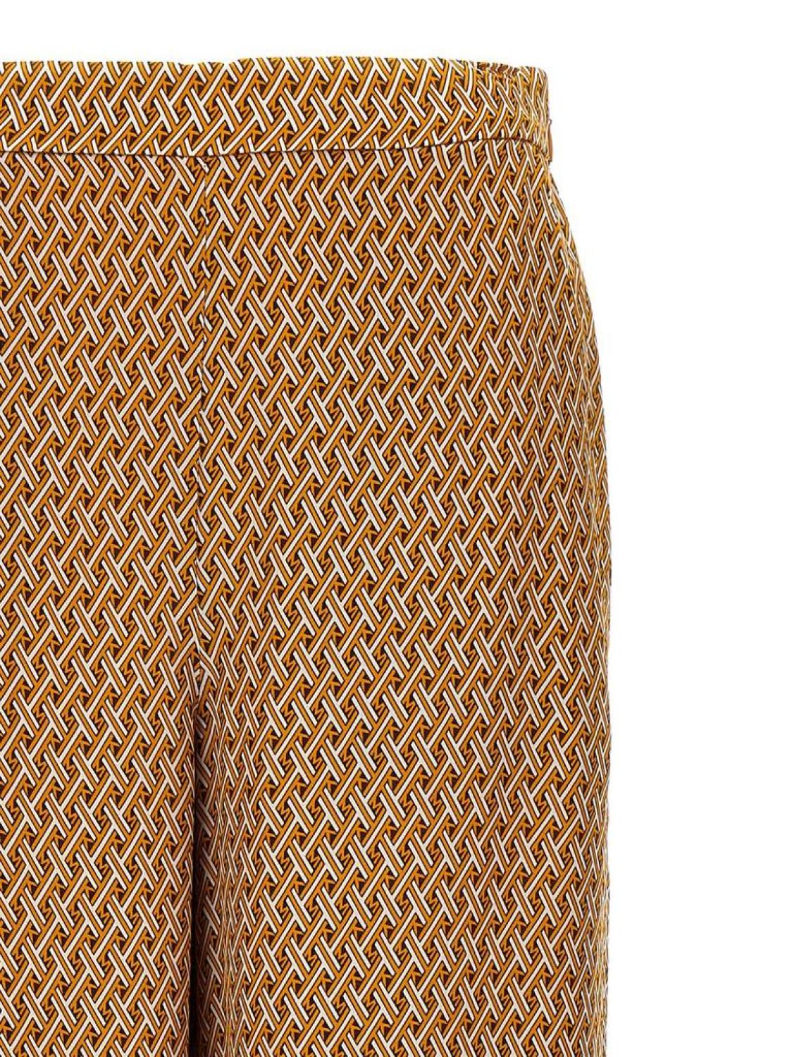 Michael Kors Allover Printed Elastic Waist Pants