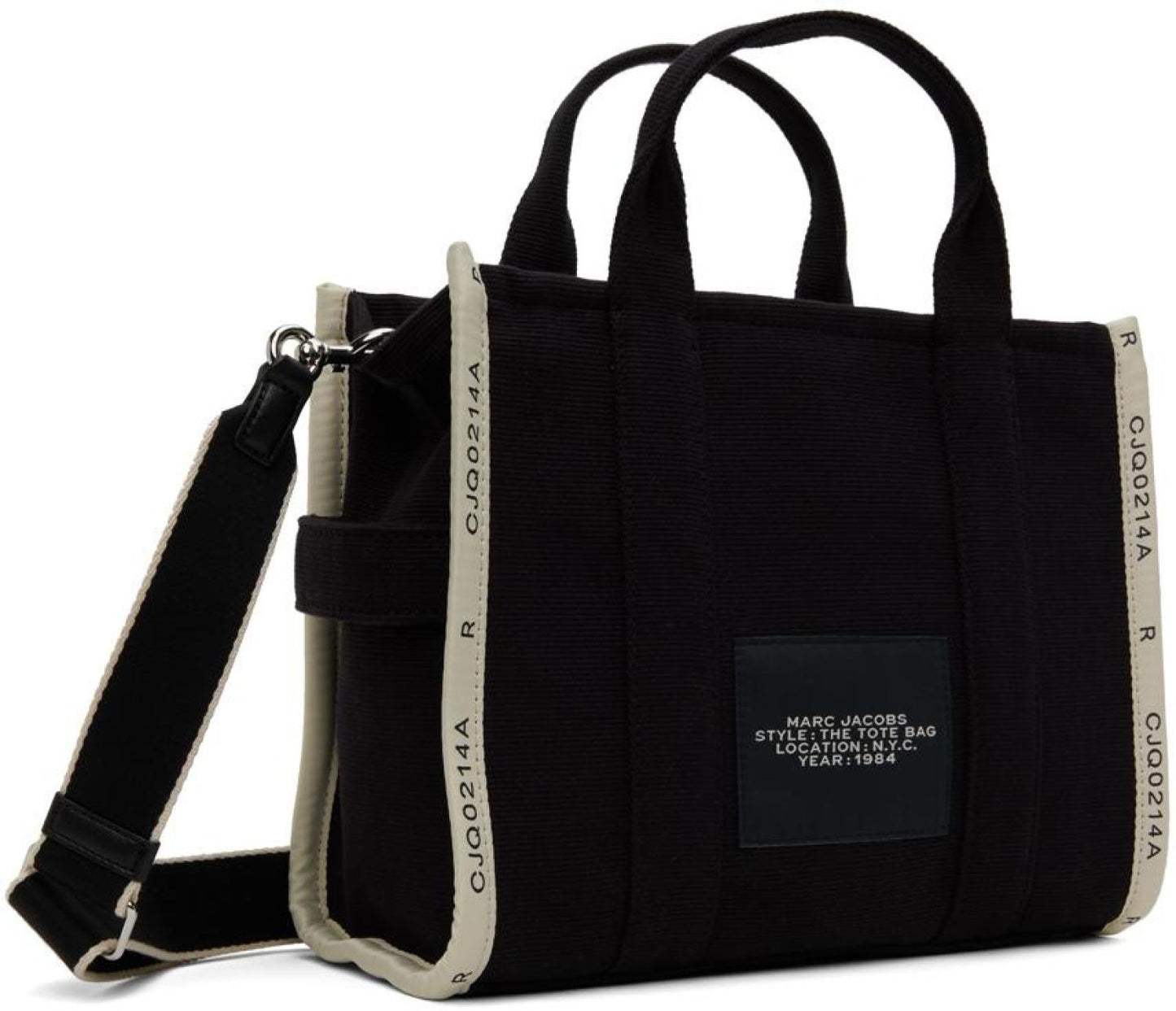 Black 'The Jacquard Medium' Tote