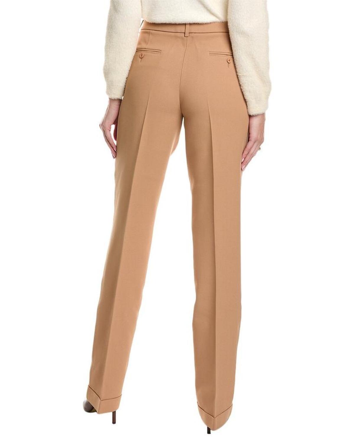 Michael Kors Collection Carolyn Straight Leg Trouser