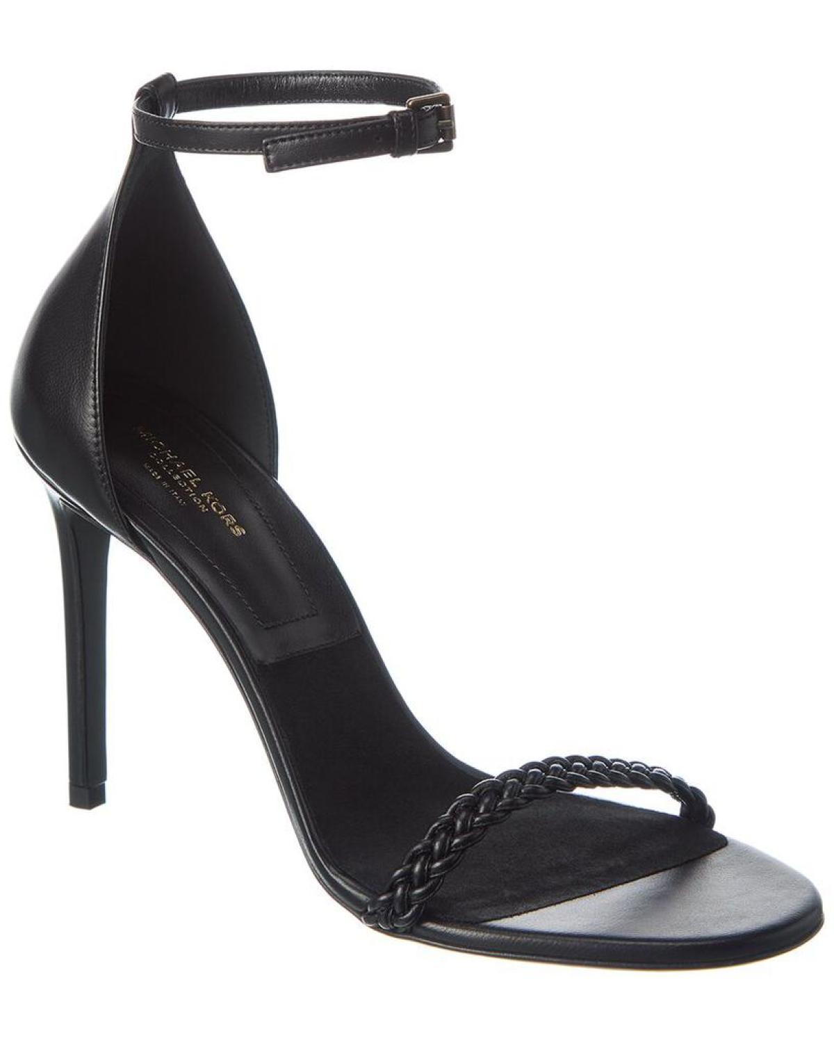 Michael Kors Collection Joslyn Leather Sandal