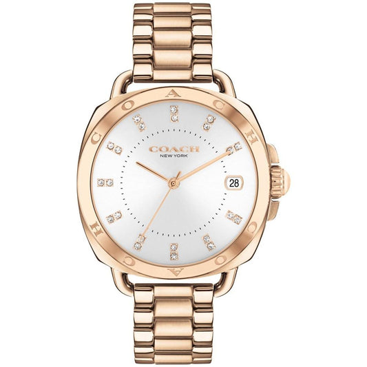 Women's Tatum Rose Gold-Tone Stainless Steel Bracelet Watch, 34mm