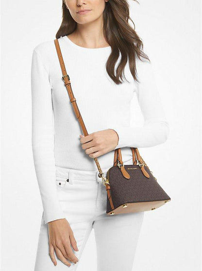 Veronica Extra-Small Logo Crossbody Bag