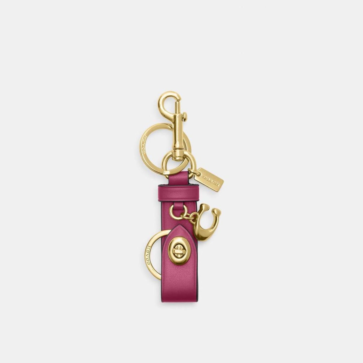 Coach Outlet Trigger Snap Bag Charm