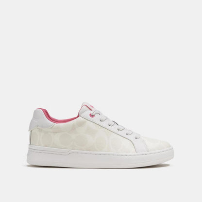 Coach Outlet Clip Low Top Sneaker In Signature Canvas