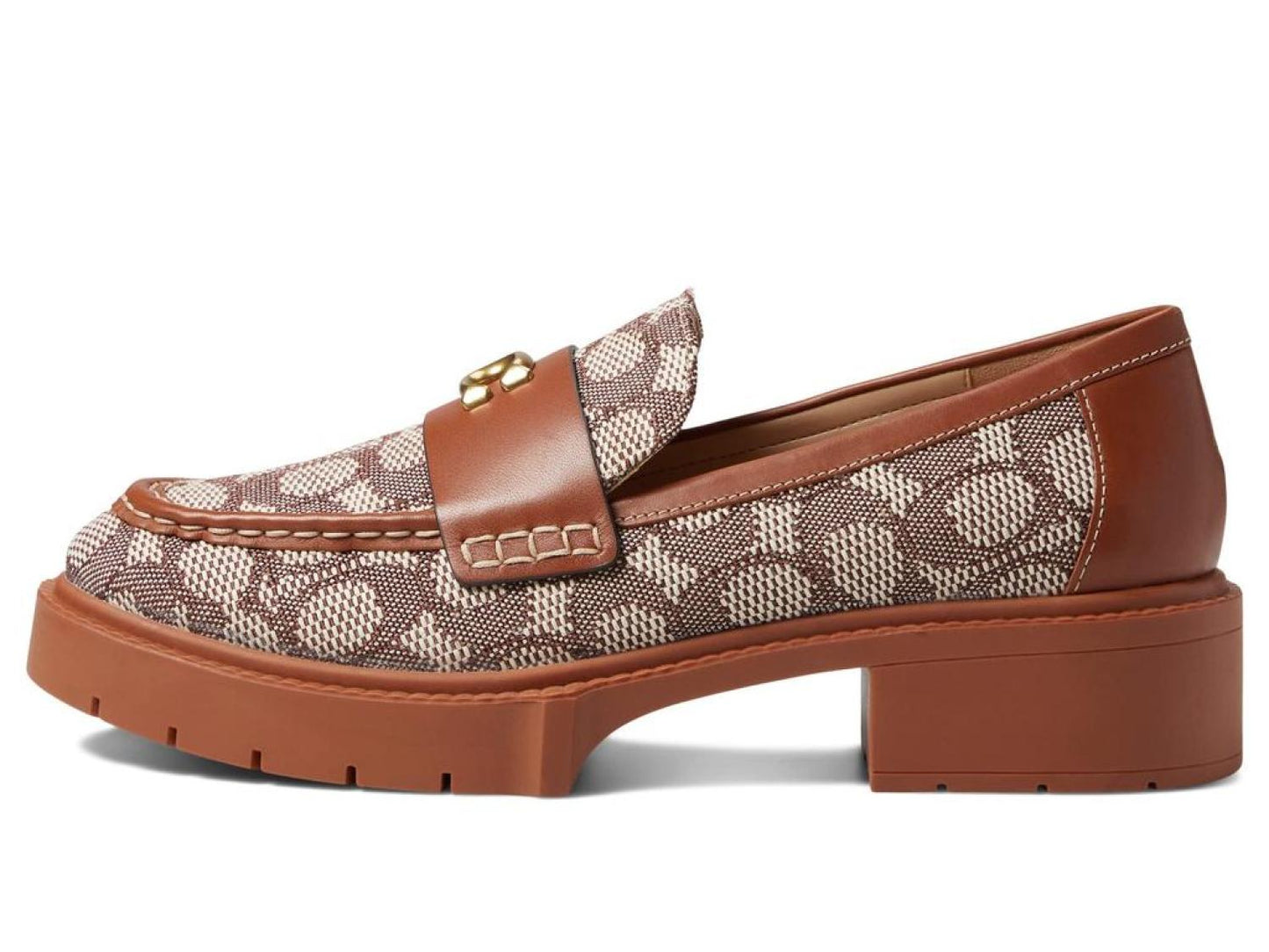 Leah Textured Jacquard Loafer