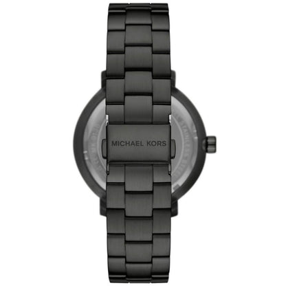 Men's Blake Three-Hand Date Black Stainless Steel Watch 42mm