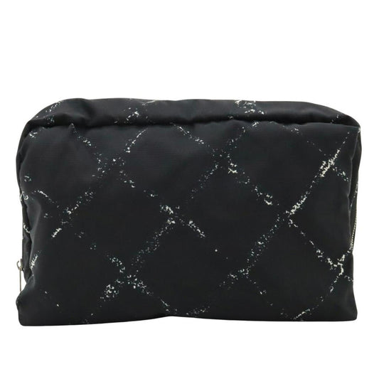 Chanel Travel Line  Synthetic Clutch Bag (Pre-Owned)