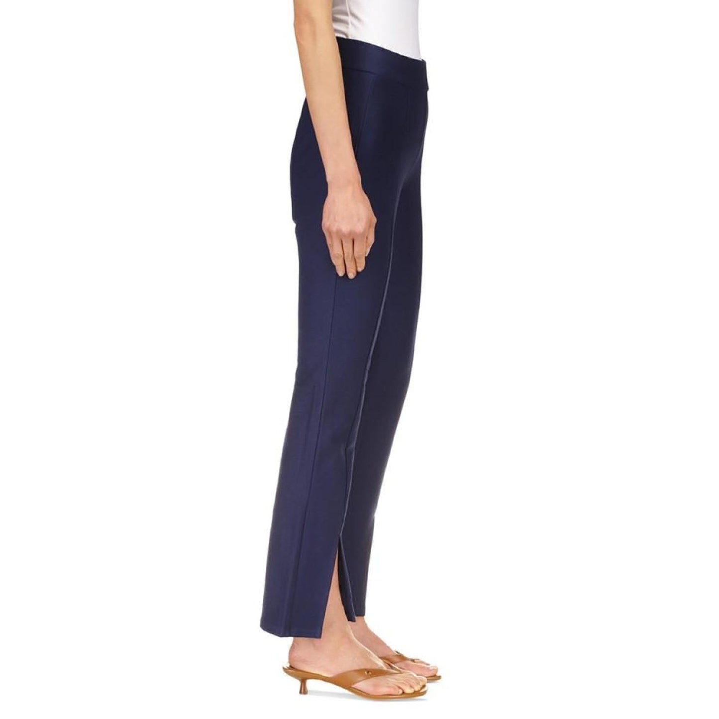 Women's Seamed Split-Hem Leggings, Regular & Petite