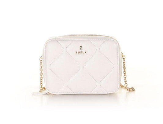 Furla Logo Lettering Zipped Shoulder Bag