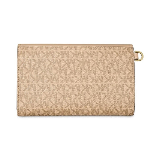 Logo Jet Set Charm Flap Wristlet