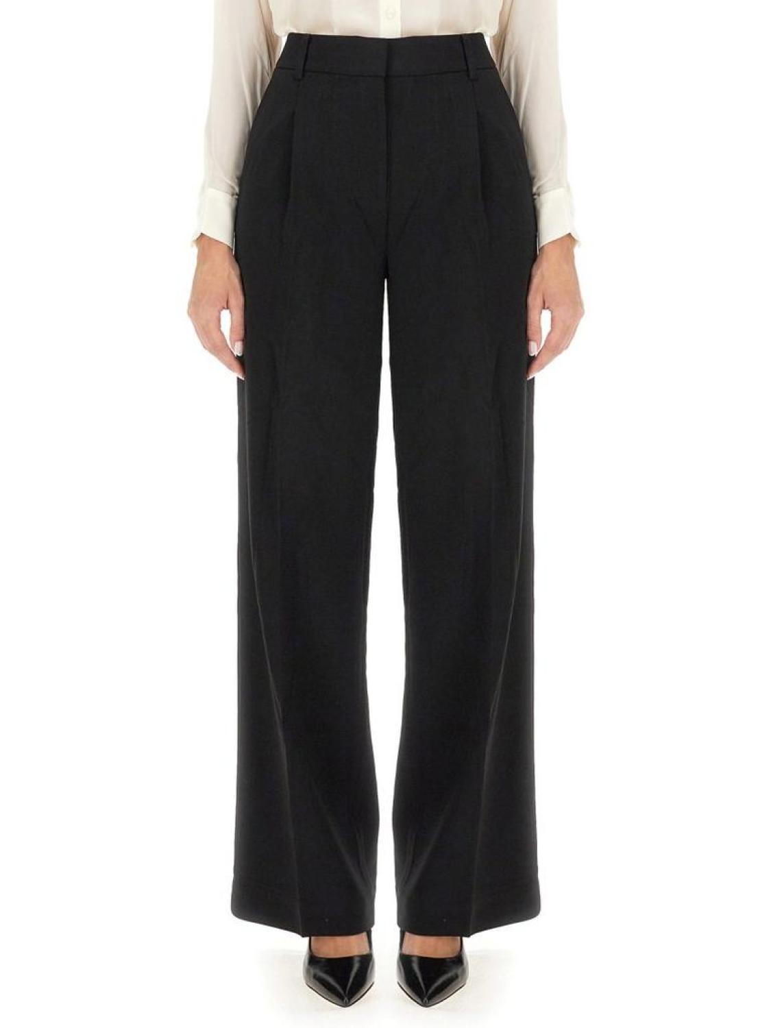 Michael Michael Kors Crepe Wide-Leg Trousers