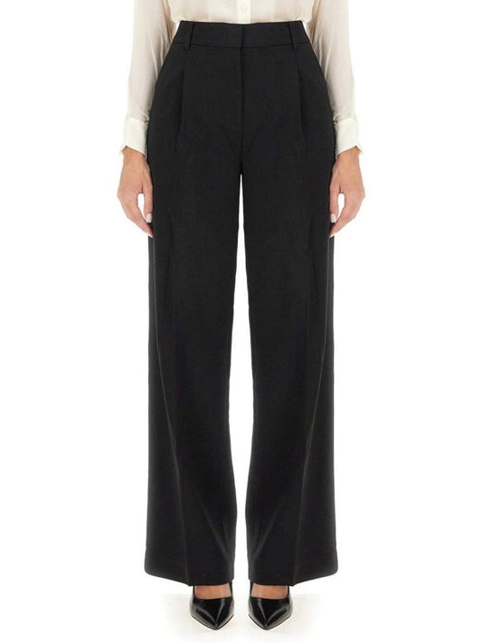 Michael Michael Kors Crepe Wide-Leg Trousers