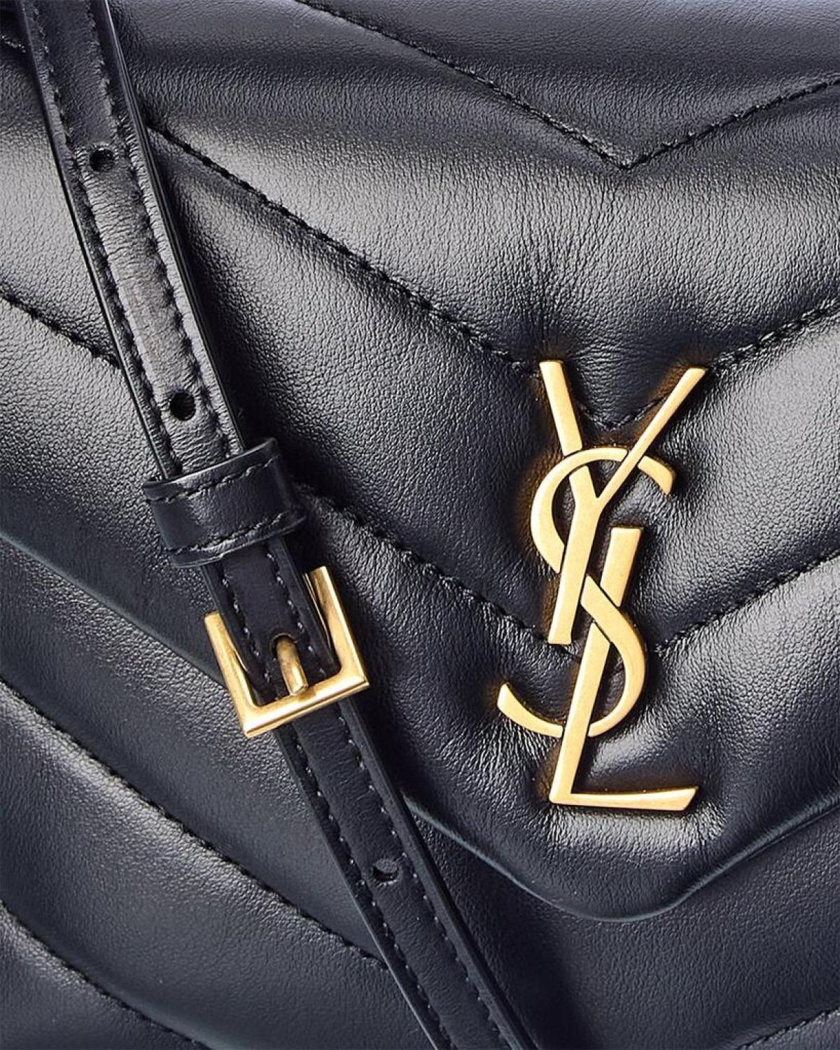 Saint Laurent LouLou Toy Matelasse Leather Shoulder Bag