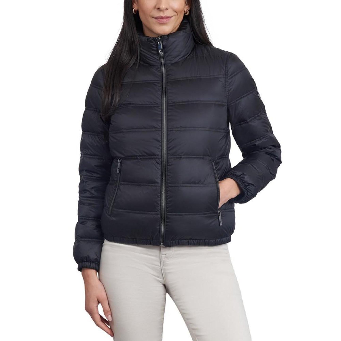 Women's Reversible Shine Down Puffer Coat, Created for Macy's