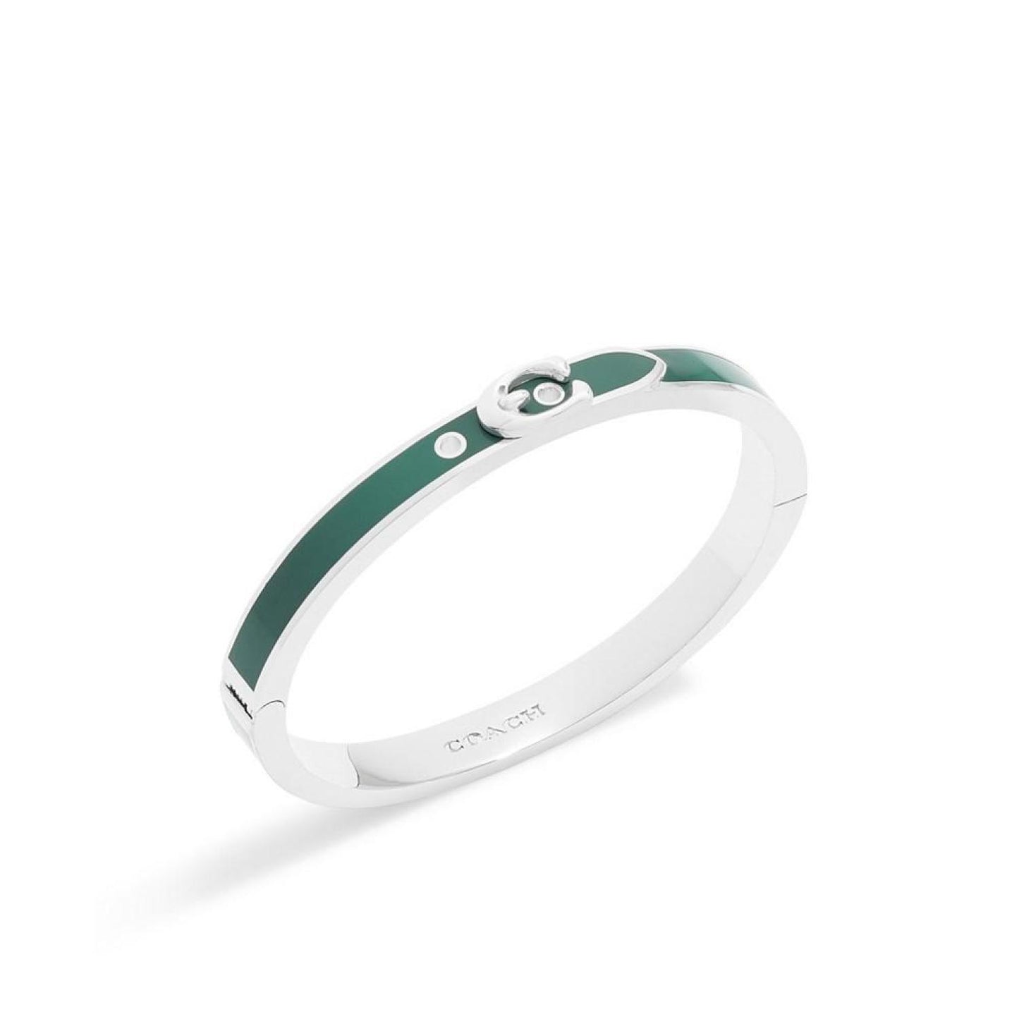 Women's Signature C Buckle Bangle Bracelet