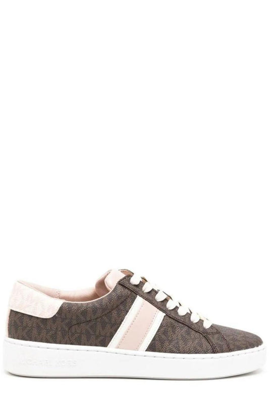 Michael Kors Monogram Printed Low-Top Sneakers