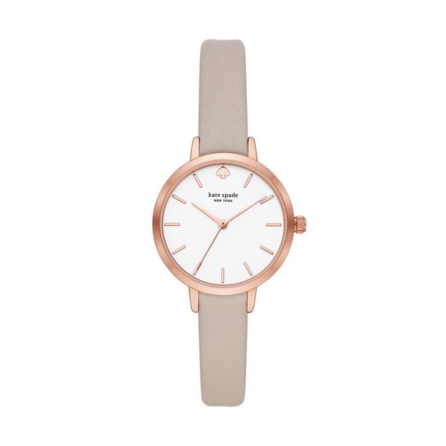 Kate Spade Women's Metro Three-Hand, Rose Gold-Tone Alloy Watch