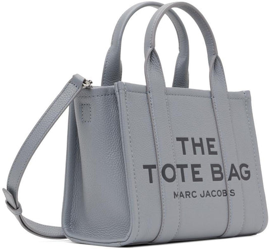 Gray 'The Leather Small' Tote