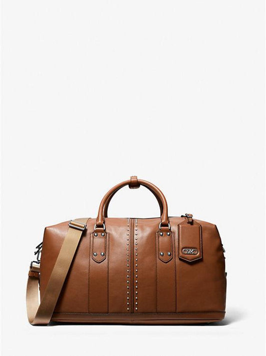 Astor Studded Leather Duffel Bag