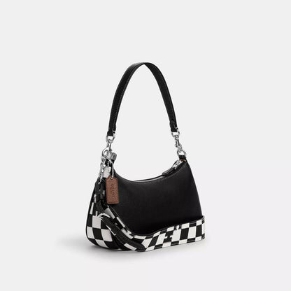 Coach Outlet Teri Shoulder Bag With Checkerboard Print