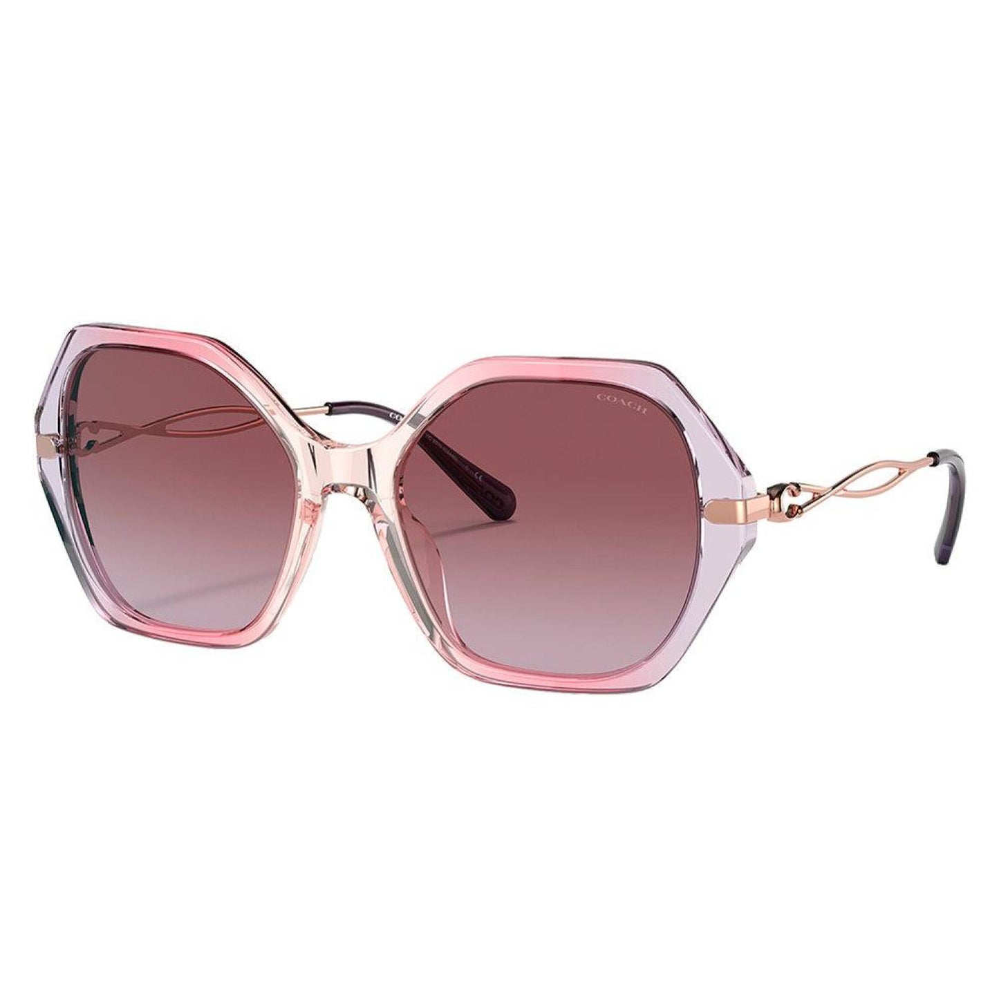 Coach C3445 HC 8315 56418H Womens Geometric Sunglasses