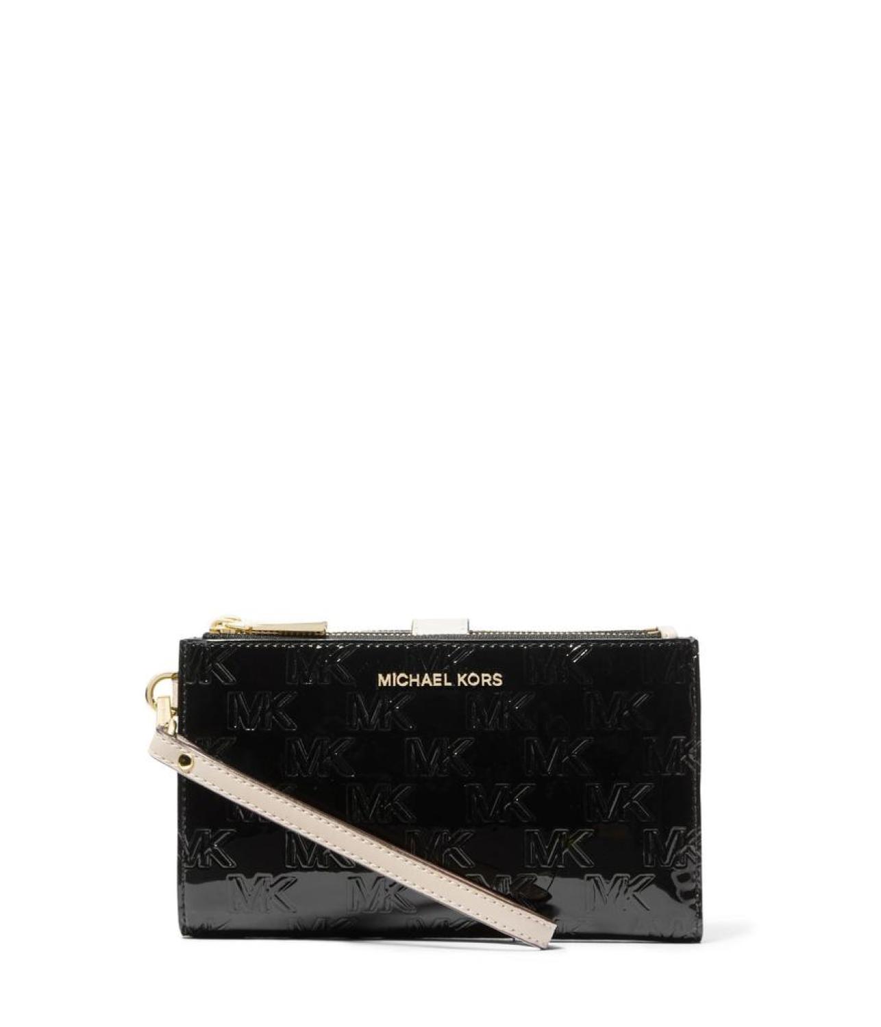 Jet Set Double Zip Wristlet