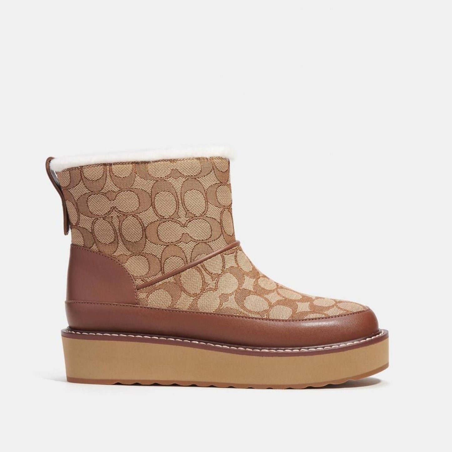 Coach Outlet Indi Bootie In Signature Jacquard