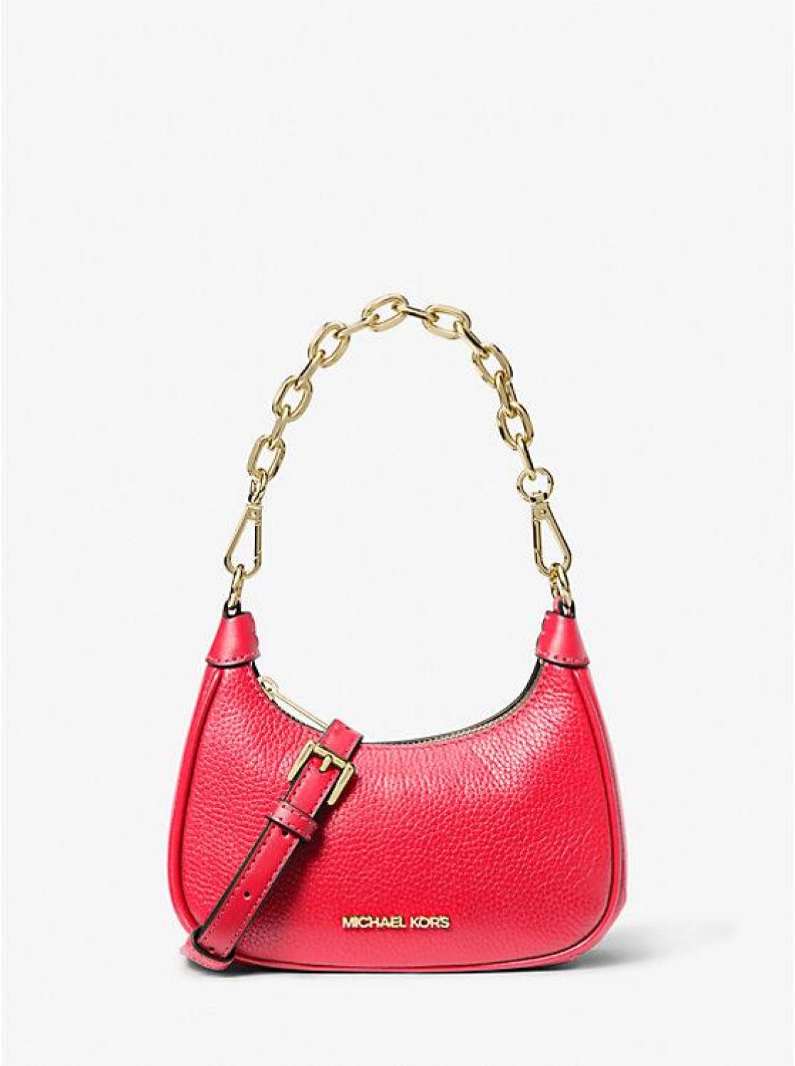 Cora Extra-Small Pebbled Leather Shoulder Bag