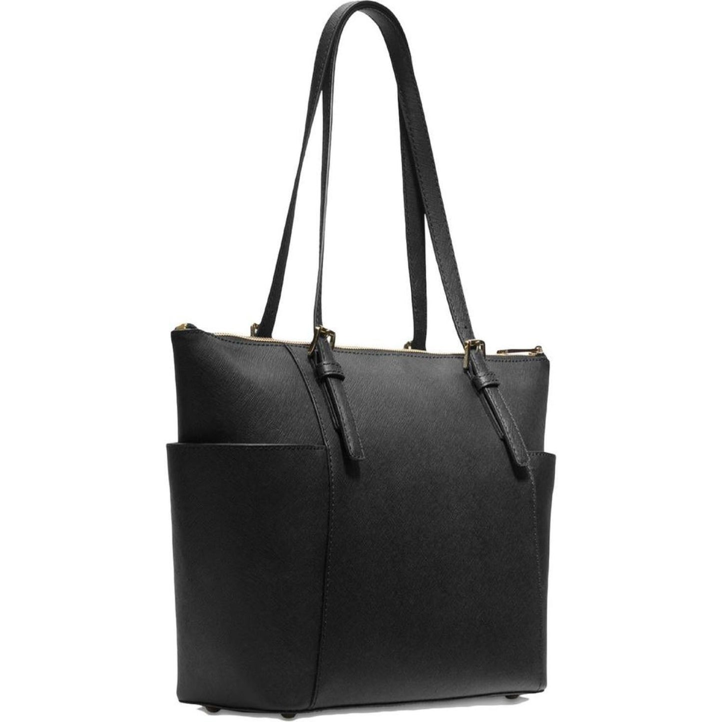 Jet Set Womens Leather Shopper Tote Handbag